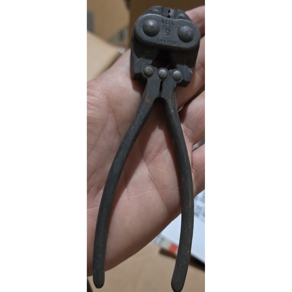 Vintage Bell System B H.K. Porter HKP Inc‎ Crimping Tool Telephone Lineman Tool